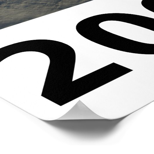 Poster Calendrier 2009 de la Station spatiale internation (Coin)