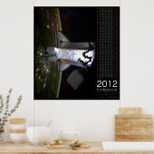 Poster Calendrier 2012 de la navette spatiale Endeavour (Cuisine)