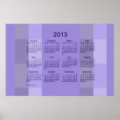 Poster Calendrier 2013 (Devant)