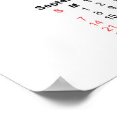 Poster Calendrier 2014 Paquebot de Croisière de Luxe (Coin)