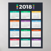 Poster Calendrier 2018 (Devant)