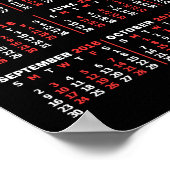 Poster Calendrier 2018 (voir description pour la nouvelle (Coin)