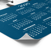 Poster Calendrier 2020 Votre photo (Coin)
