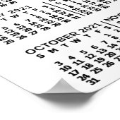 Poster Calendrier 2021 (voir description pour la nouvelle (Coin)