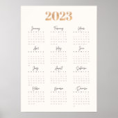 Poster Calendrier 2023 (Devant)