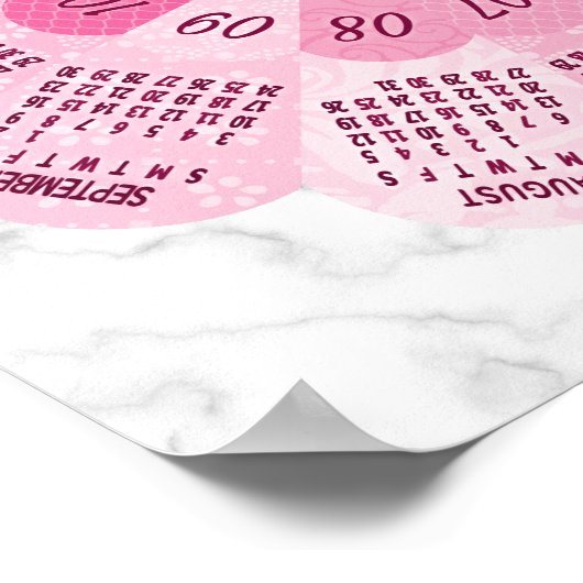 Poster Calendrier 2023 (voir description pour la version  (Coin)