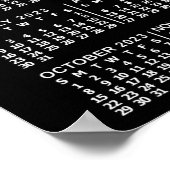 Poster Calendrier 2023 (voir description pour la version (Coin)