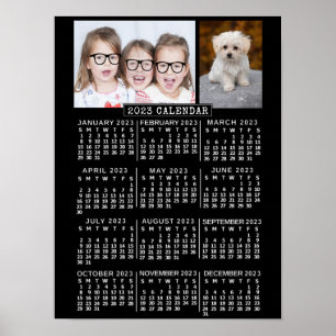 Poster Calendrier 2023 (voir description pour la version 