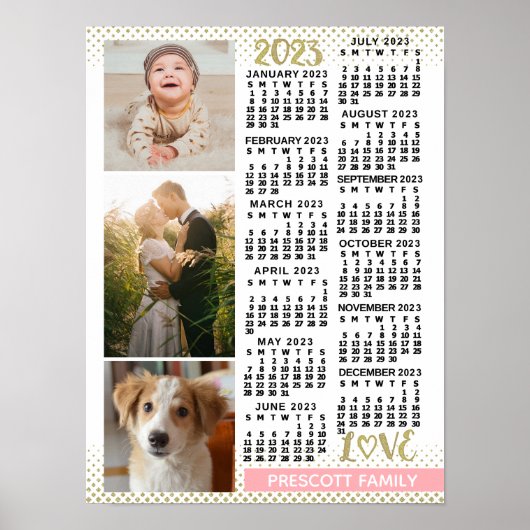 Poster Calendrier 2023 (Voir la description pour la versi (Devant)