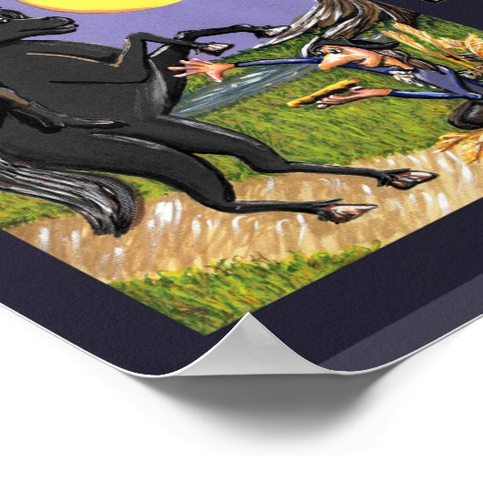 Poster Calendrier 2024 Sleepy Hollow Cavalier sans tête (Coin)