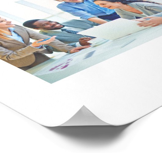 Poster Calendrier 2025 Multi Photo Noël Cadeau Entreprise (Coin)