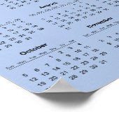 Poster Calendrier 2025 Simple et Élégant | (Coin)