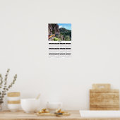 Poster Calendrier 2026 du train de montagne de Durango Co (Cuisine)