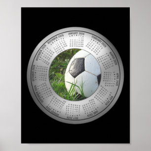 Poster Calendrier 2026 Football Joueurs Byll, Mamans, Fan
