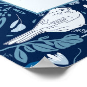 Poster Calendrier 2026 pour les oiseaux (Coin)
