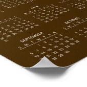 Poster Calendrier 2026 Simple mais Élégant | (Coin)