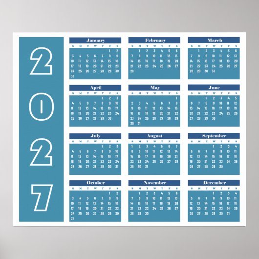 Poster Calendrier 2027 (Devant)