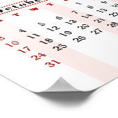 Poster Calendrier 2027 (Coin)