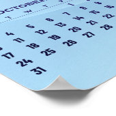 Poster Calendrier 2027 (Coin)