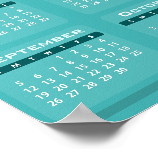 Poster Calendrier 2027 (Coin)