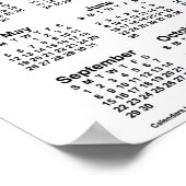 Poster Calendrier 2030 des Nebraska Sandhills par Janz Po (Coin)