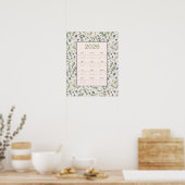 Poster Calendrier annuel 2026 Chardon (Cuisine)