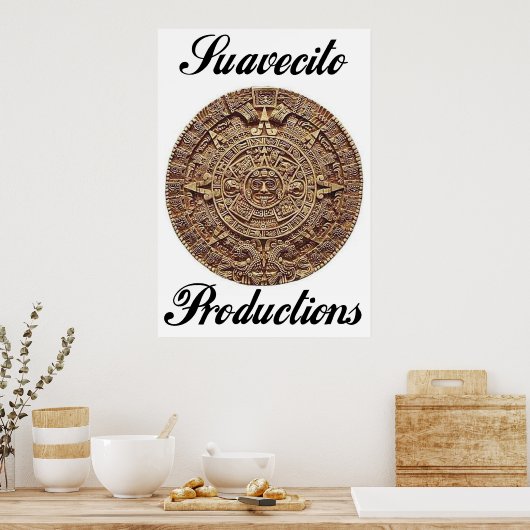 Poster Calendrier Aztèque (Cuisine)