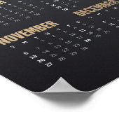 Poster Calendrier Batterie 2016 (Coin)