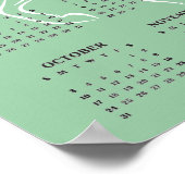 Poster Calendrier Cheval 2027 (Coin)