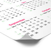 Poster Calendrier Chiens 2025 (Coin)