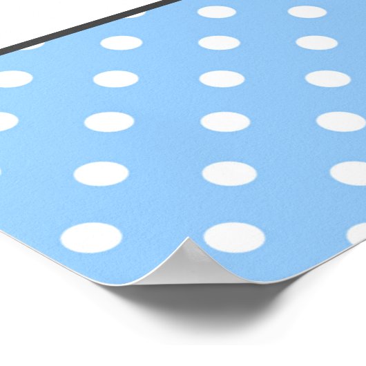 Poster Calendrier de date d'échéance Empreintes de bébé A (Coin)