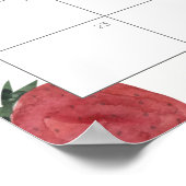 Poster Calendrier de date prévue pour bébé pour un brunch (Coin)