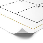 Poster Calendrier de détermination de la date prévue d'ac (Coin)