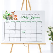 Poster Calendrier de détermination de la date prévue de n