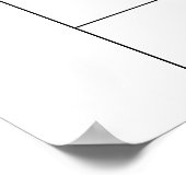 Poster Calendrier de devinette de date de livraison de la (Coin)