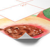 Poster Calendrier de devinette de date de naissance Sweet (Coin)