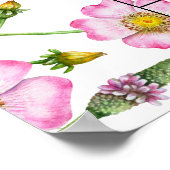 Poster Calendrier de devinette de date prévue pour bébé e (Coin)