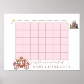 Poster Calendrier de devinette de la date d'accouchement (Devant)