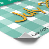 Poster Calendrier de juillet 2003 (Coin)