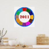 Poster Calendrier de la circulaire 2011 (Cuisine)