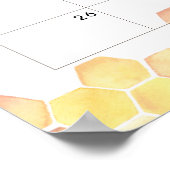 Poster Calendrier de la date prévue pour bébé par Bee Gue (Coin)