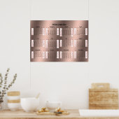 Poster Calendrier de l'âge d'or 2024 (Cuisine)