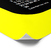 Poster Calendrier de l'année scolaire 2025-2026 du Néon J (Coin)