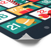 Poster Calendrier de l'arrivée (Coin)