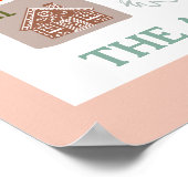 Poster calendrier de l'avent de Noël compte à rebours  (Coin)