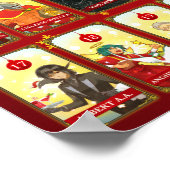 Poster Calendrier de l'Avent Hatoful (Coin)