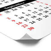 Poster Calendrier de mur démotivationnel 2012 : Gestion (Coin)