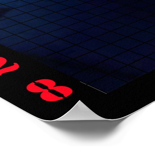 POSTER CALENDRIER DE NOIRCISSEMENT DE 4 ANS DE TRUMP (Coin)