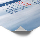 Poster Calendrier de Rendez-vous de la Navette Soviétique (Coin)
