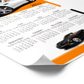 Poster Calendrier de voiture (Coin)